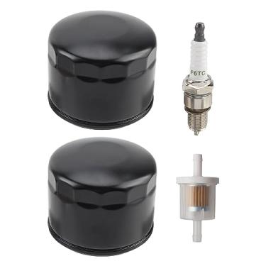 Imagem de MOTOALL 49065-7007 Filtro de óleo com filtro de combustível FS691V FS651V 4 para Kawasaki FX600V FR691V FR730V FR651V FR541V FR600V FX600V FS730 FX600v FS451V FS481V motor de ciclo