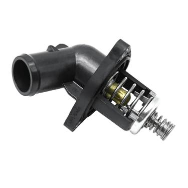 Imagem de UOIENRT 12674634 902-2114 12658723 Substituição da carcaça do termostato do refrigerante do motor para Cadillac CTS V modelo Chevrolet Camaro Corvette 6.2L 2016-2018