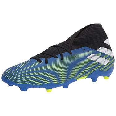 Imagem de adidas Tênis de futebol masculino Nemeziz .3 Firm Ground, Equipe azul royal/branco/amarelo solar, 13