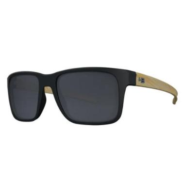 Imagem de Oculos HB H-Bomb 2.0 M Black/Wood Polarized Gray