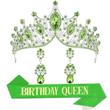 Imagem de Tiara de princesa, coroa de ouro de princesa de aniversário para mulheres, conjunto de faixa de rainha do baile e tiara, tiaras góticas, coroas de aurora belle girl, princesa adulta, cisne negro