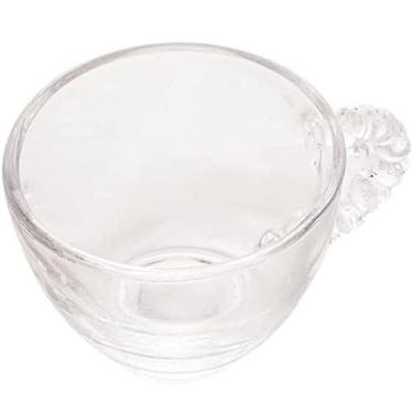 Imagem de Xicara Para Café De Cristal Coração 80ml Lyor