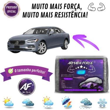Imagem de Capa De Cobrir Carro Volvo Sedan Forrada Impermeável Armada Force - Ar