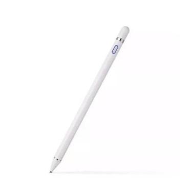 Imagem de Caneta Touch Ponta Fina Stylus 2.0Mm Alta Precisão Branca - Importada