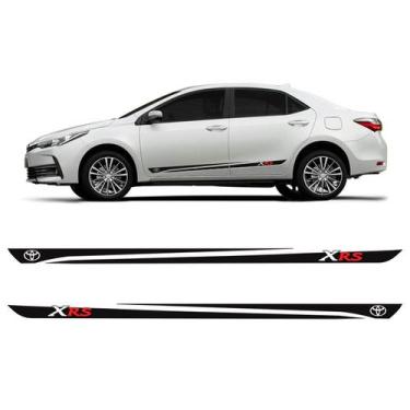Imagem de Faixa Lateral Toyota Corolla Xrs 2009,2010, 2011, 2012/ 2022 - SPORTIN