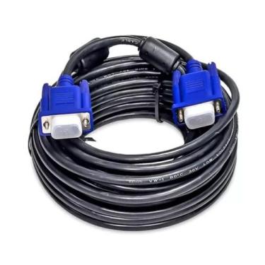 Imagem de Cabo VGA Macho x Macho com Filtro Cabo de Monitor 3 Metros - A.R Varie