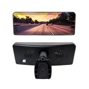 Imagem de Master Tailgaters Espelho retrovisor sem moldura com tela LCD de 7 polegadas e 4 entradas de vídeo - para configurações de várias câmeras