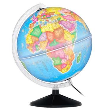 Imagem de Globo Terrestre Libreria Iluminado - Prisma 30cm