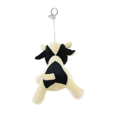 Imagem de Chaveiro Com Ventosa Vaca Vaquinha De Pelúcia Carro - 21cm - Minas de 