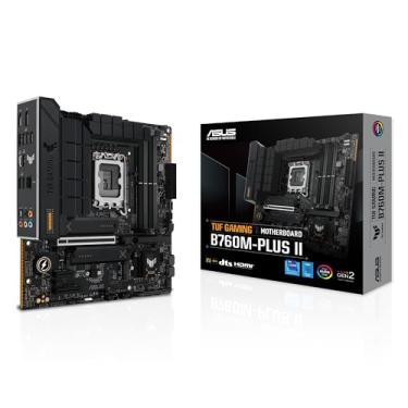 Imagem de Placa Mãe Asus TUF GAMING B760M-PLUS II (LGA 1700/4xDDR5/HDMI/DP/M.2/USB 3.2)