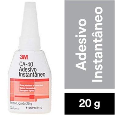 Imagem de Cola Adesivo Instantaneo 3M SCOTCH-WELD CA-40 20G