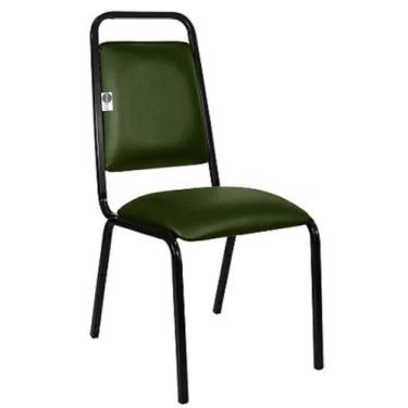 Imagem de Cadeira Empilhável para Hotelaria Linha Hotel Fremont Verde - Design O