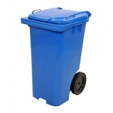 Imagem de Contêiner De Lixo Com Rodas 240 Litros Rua-Condomínio-Casa