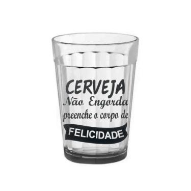 Imagem de Conjuto kit 10 Copos Americano Personalizado 190 ml de Vidro para Bare