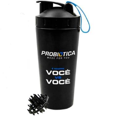 Imagem de Coqueteleira inox importada 700ml preta-probiotica, SEM SABOR