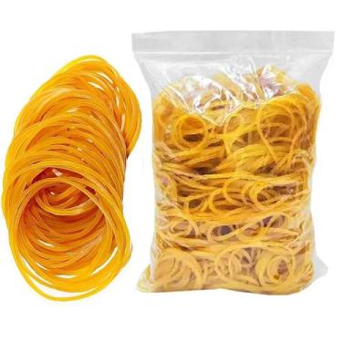 Imagem de 200 Elásticos de Borracha Silicone Liguinha 100g Prender Dinheiro - Le