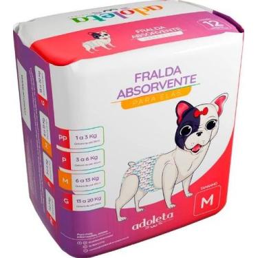 Imagem de Fraldas absorvente para elas m - ADOLETA