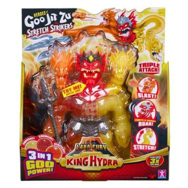 Imagem de Boneco Rei Hydra Fúria de Lava 3 em 1 Luz e Som - Goo Jit Zu