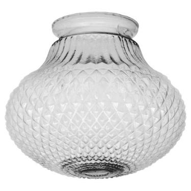 Imagem de Globo Paraquedas Bico de Jaca Vidro Transparent boca 10 Med - CM GLASS