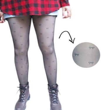 Imagem de Meia Calça Translúcida Forrada 220 gr - Edição Especial Desenhada - Li