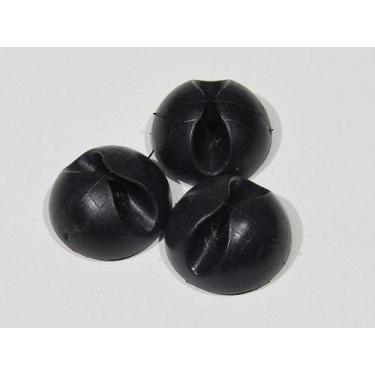 Imagem de Kit 6 Separador de Fio 1 Entrada  - VIA BRASIL, PRETO