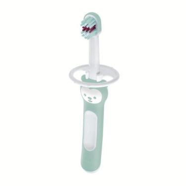 Imagem de Escova Dental Bebê Mam Baby's Brush 6+ Meses Azul, Azul