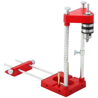 Imagem de Jadeshay Localizador de perfuração de perfuração, portátil, ajustável, furadeira, furadeira, faça-você-mesmo, máquina de prensa de bancada