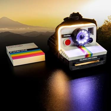 Imagem de Vaodest LED Light for Lego 21345 Ideas Polaroid OneStep SX-70 Camera Set,Design and Configuration Compatible with Model 21345 (LED Light Only, Not Building Block Kit)