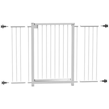 Imagem de Kit Grade Portão Pet Bebê Divisor Corredor Montagens 68 CM 70 85 90 10