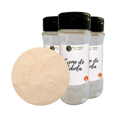 Imagem de Tempero Gourmet Creme de Cebola Kit 2 Alta Qualidade Pote com Dosador 