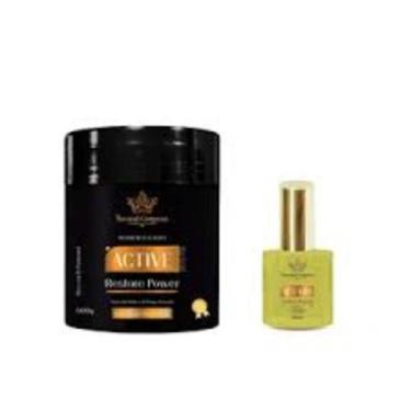 Imagem de Máscara Active + Óleo Reparador De Pontas - Savanah