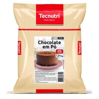 Imagem de Chocolate em pó 32% cacau Tecnutri 1kg