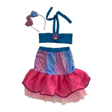 Imagem de Fantasia Sereia de Cauda Muvile Pink, 12