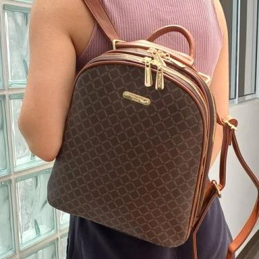 Imagem de Mochila Feminina 2 Divisórias 2 Em 1 Confortável Resistente - Bella Pa