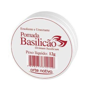 Imagem de Pomada Basilicão 12g Emoliente e Umectante - Arte Nativa