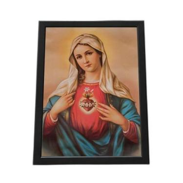 Imagem de Quadro TAC Religião Cristã - 20x30cm - MDF - Colorido - Quadros Tac