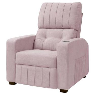 Imagem de Poltrona Reclinável Da Mamãe Amamentação Bouclê - Sofa Store, Boucle R