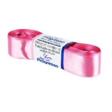 Imagem de Fita de Cetim Progresso 22mm nº5 - 10m Cor 240 Rosa Escuro - 01 unidad