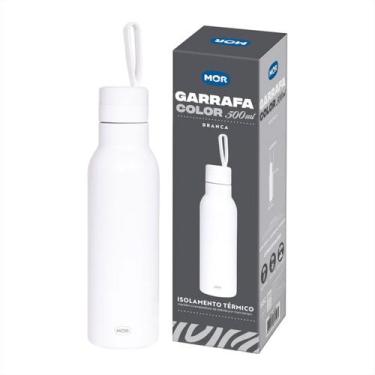 Imagem de Garrafa Térmica Inox Inteligente de 500 ml Perfeita para Viagens e Esc