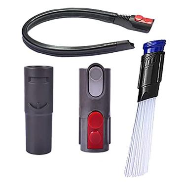 Imagem de Ferramenta de extensão flexível compatível com aspirador de pó Dyson V11 V10 V8 V7 com acessório de liberação rápida, conversor de adaptador de ferramenta universal