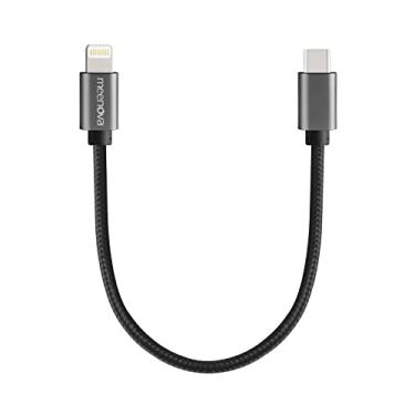 Imagem de Meenova Cabo Usb C Dac Otg 0,5 Pés/15 Cm para Iphone13/Ipad8/Ipod Núcleo de Cobre Sem Oxigênio, Ios15 para Adaptador Macho Tipo C para Amplificador, Fiio Btr 5 Q3S Btr3K Ka3, Lt-Lt1, Qudelix 5K, Hiby
