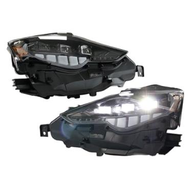 Imagem de Lâmpada de cabeça compatível com Lexus is is250 LED Farol 2013-2016 Faróis is300 DRL Turn Signal High Beam Angel Eye Projector Lens
