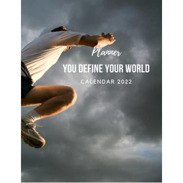 Imagem de 2022 MONTHLY PLANNER : DAILY-WEEKLY-MONTHLY : SPORT-201: Hourly Routine Schedule for 365 days : 12 Months Organizer : 2022-2023 Yearly Calendar