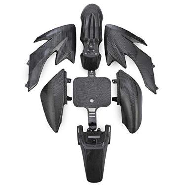 Imagem de Conjunto de kit de carenagem de para-lama de plástico Necaces, kit de para-lama de corpo de plástico para mini bicicletas chinesas Honda XR50 CRF50
