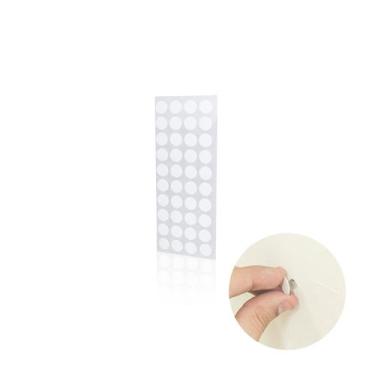 Imagem de Tapa Furo Adesivo Branco Liso 13 Mm Cartela Com 52 Unidades - Sr, Ades