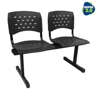 Imagem de Longarina 2 lugares WP Plus De Plástico Polipropileno LG flex Reforçad