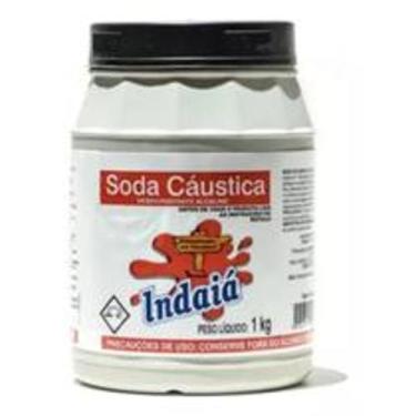 Imagem de soda 1kg Indaia Desentope Cano Remove Sujeira e Limpa