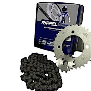Imagem de Kit Relacao NXR Bros 160 XRE 190 RIFFEL