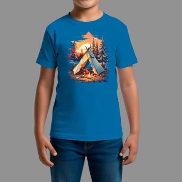 Imagem de Camisetas Infatil Country Casual Manga Curta Gola Redonda Cabana - Rod