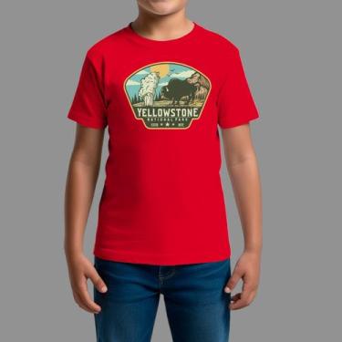 Imagem de Camisetas Infatil Básica Masculina Moda De Country confortável Manga C